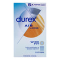 Durex Air Large Wide Fit Ultra-Thin Condom, 10-Pack